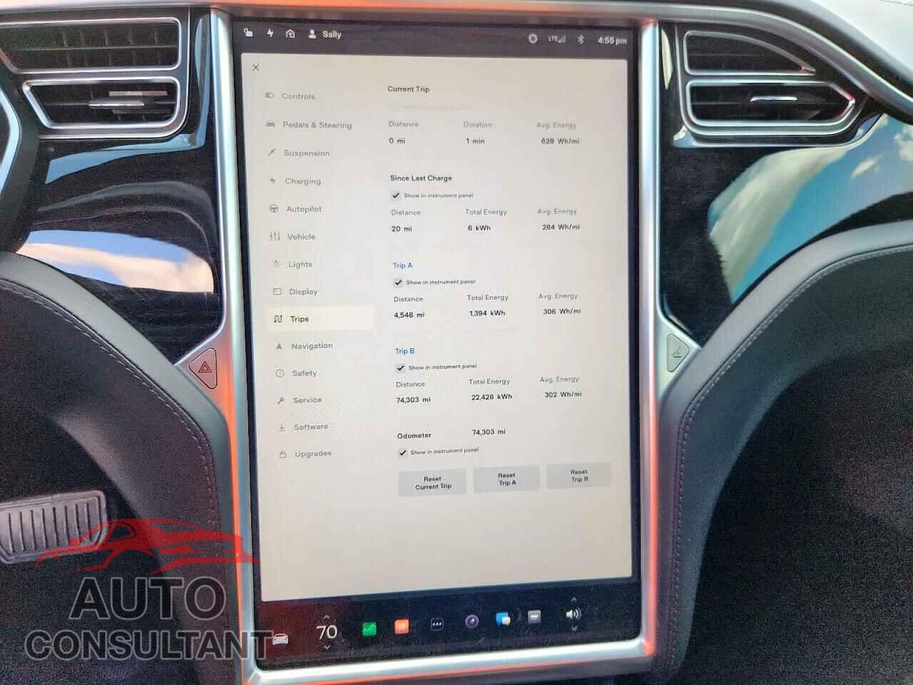TESLA MODEL S 2017 - 5YJSA1E11HF231340