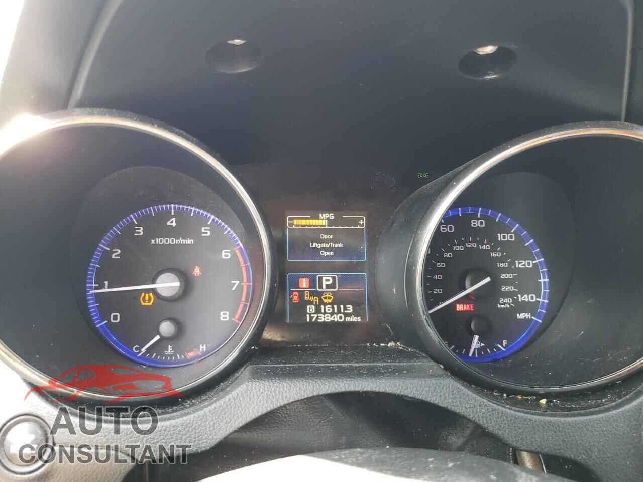 SUBARU OUTBACK 2015 - 4S4BSBLC1F3359168
