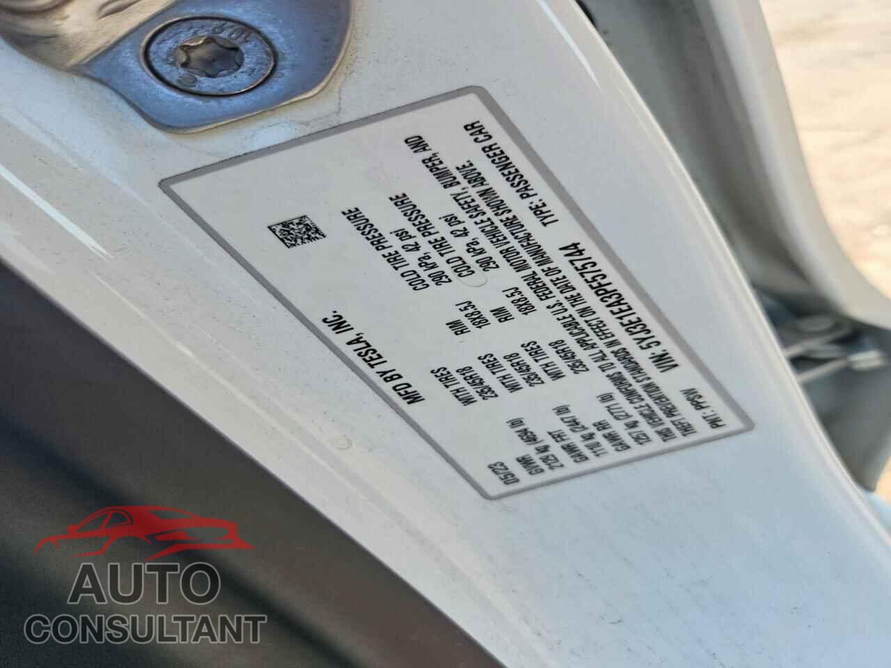 TESLA MODEL 3 2023 - 5YJ3E1EA3PF575744