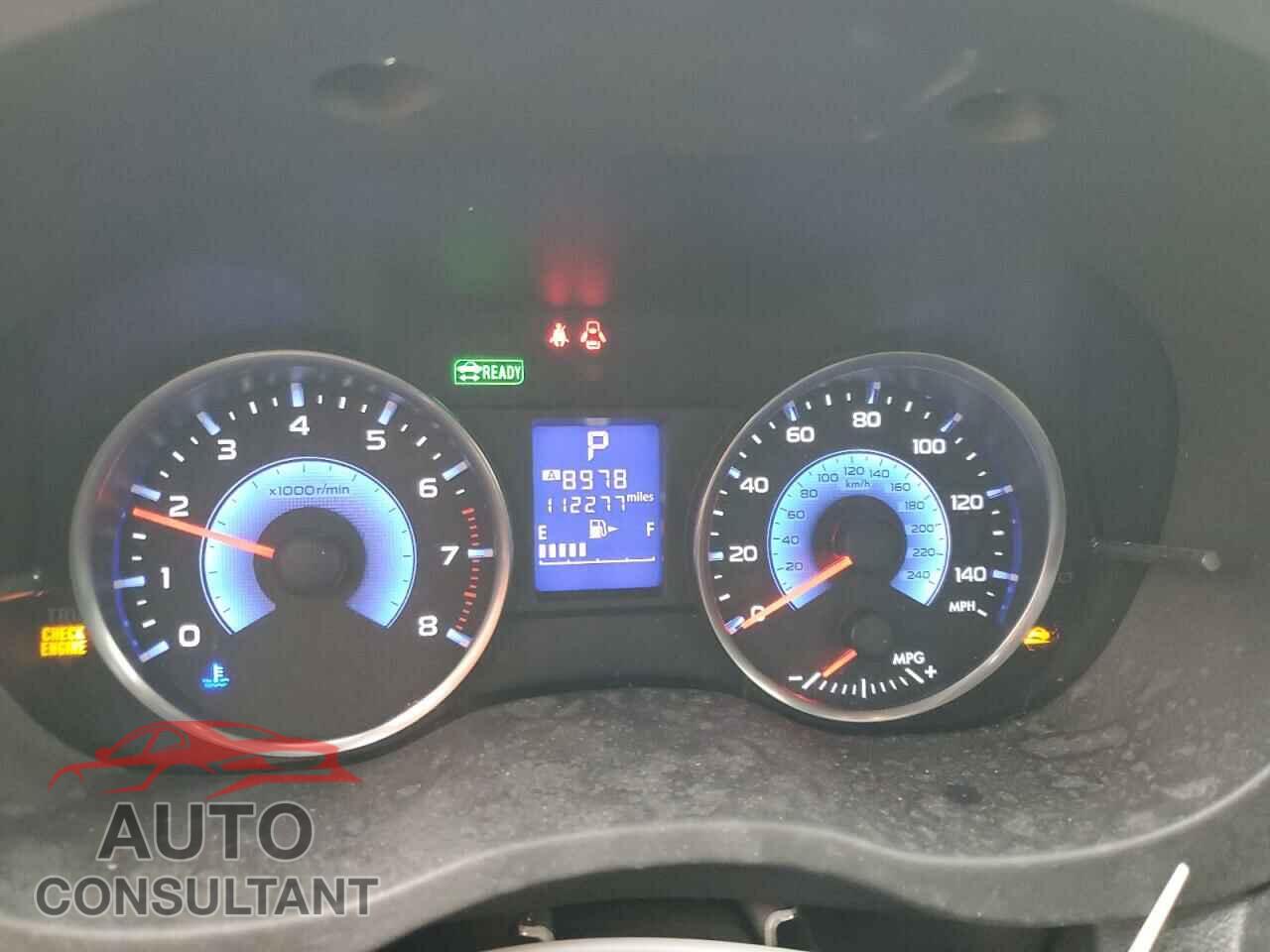 SUBARU CROSSTREK 2016 - JF2GPBLC9GH265279