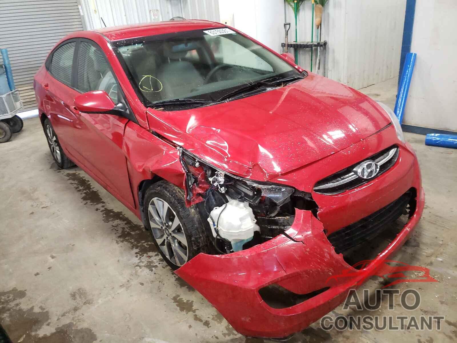 HYUNDAI ACCENT 2017 - KMHCT4AE6HU270811