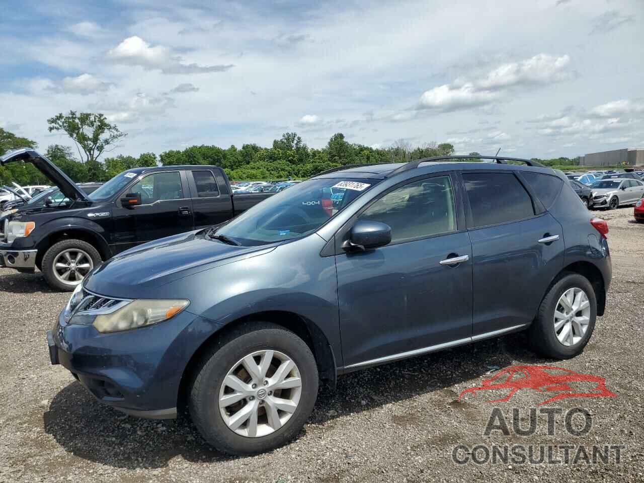 NISSAN MURANO 2012 - JN8AZ1MW6CW234261