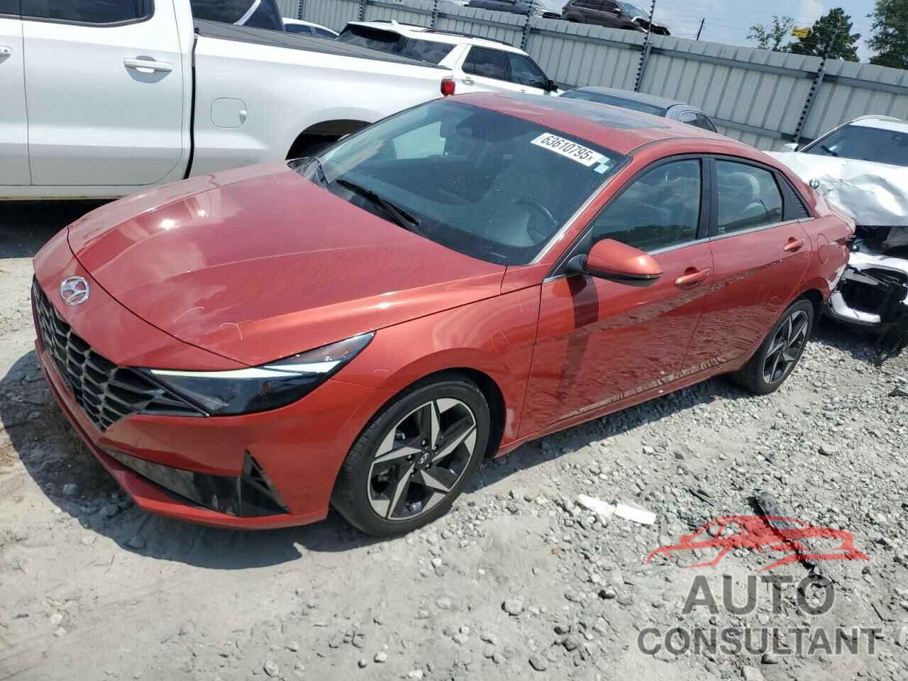 HYUNDAI ELANTRA 2021 - KMHLP4AG7MU096375