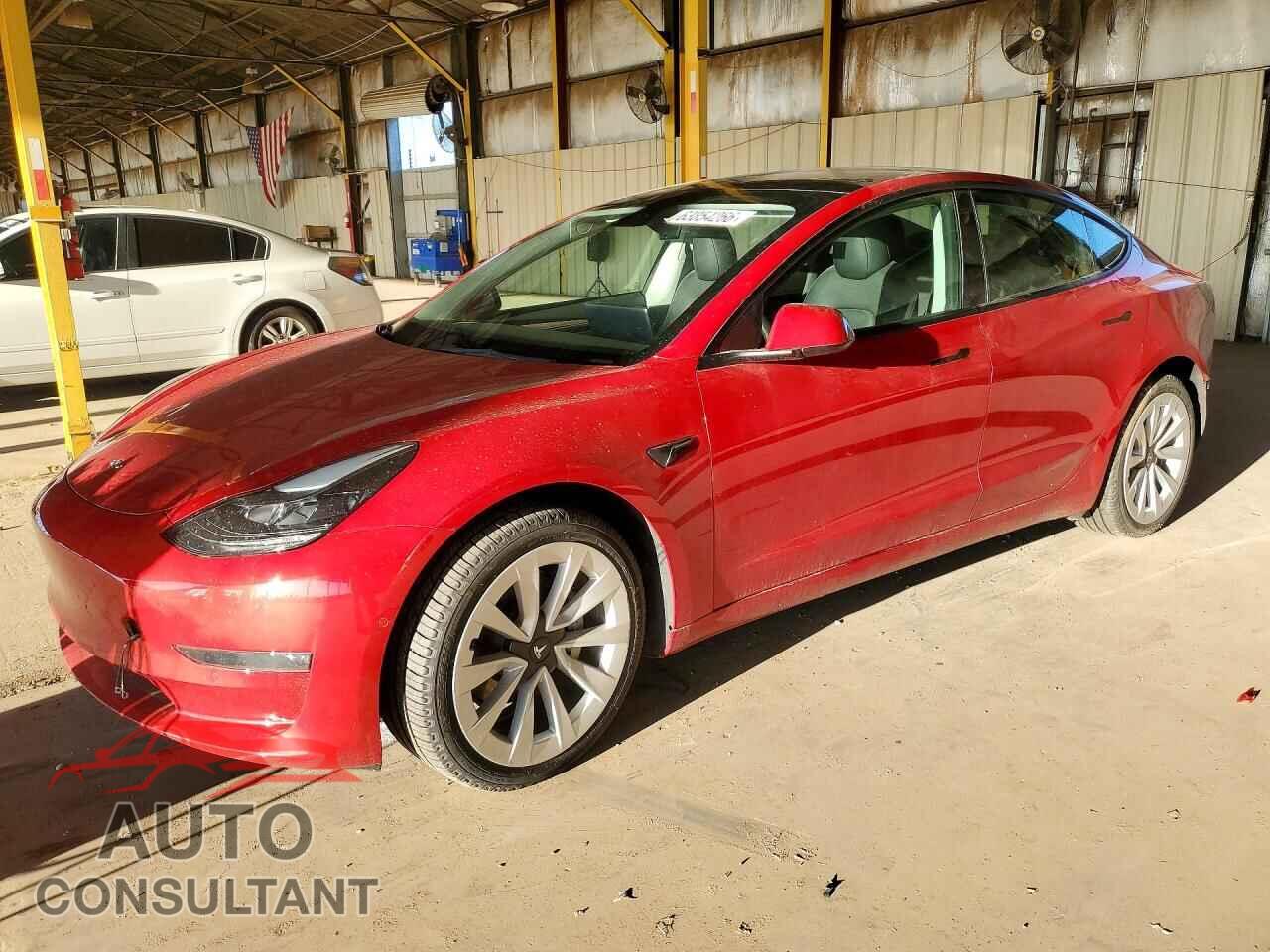 TESLA MODEL 3 2022 - 5YJ3E1EBXNF340053