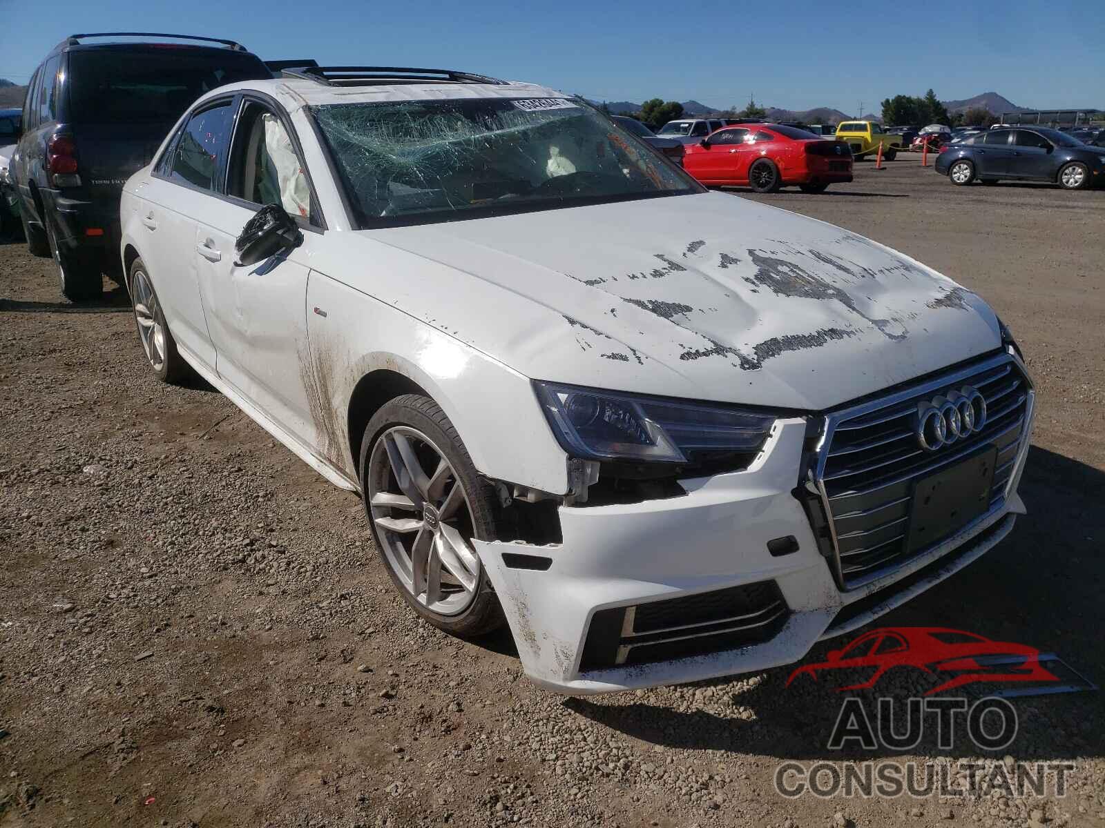 AUDI A4 2017 - WAUKMAF47HN044683