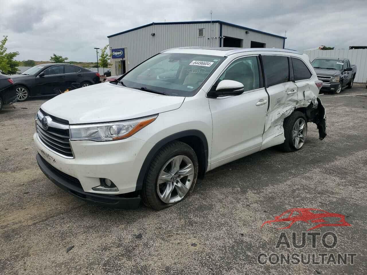 TOYOTA HIGHLANDER 2016 - 5TDDKRFH1GS235768