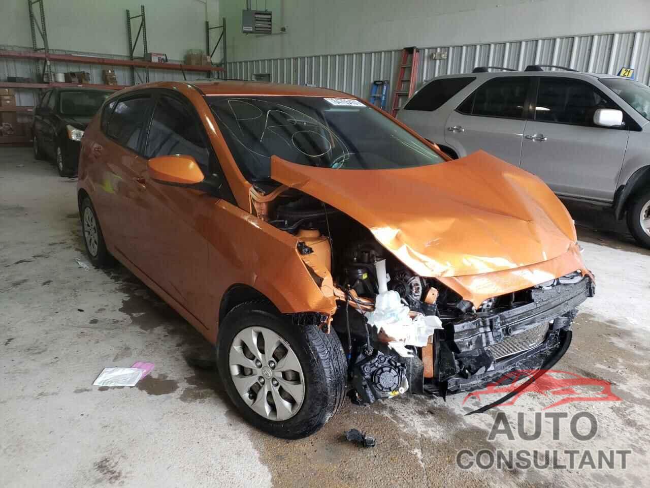HYUNDAI ACCENT 2016 - KMHCT5AE9GU275733