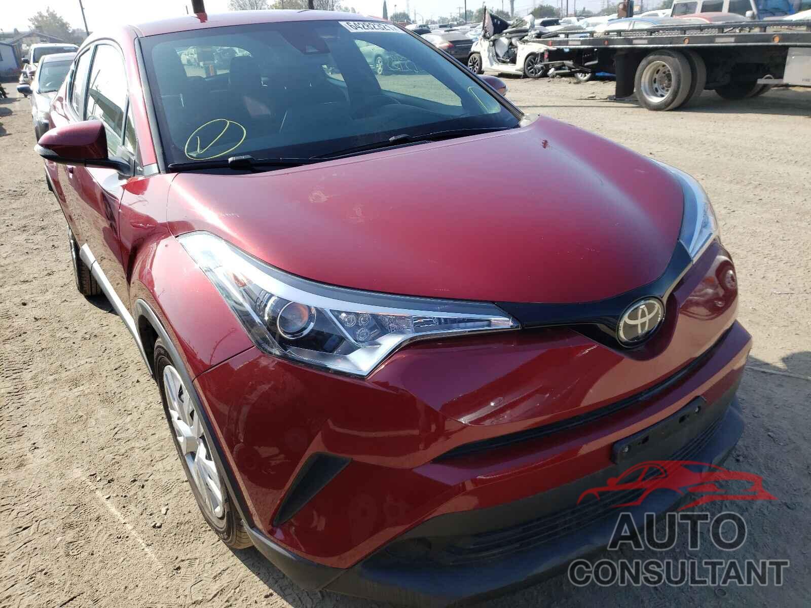 TOYOTA C-HR 2019 - JTNKHMBX9K1044493