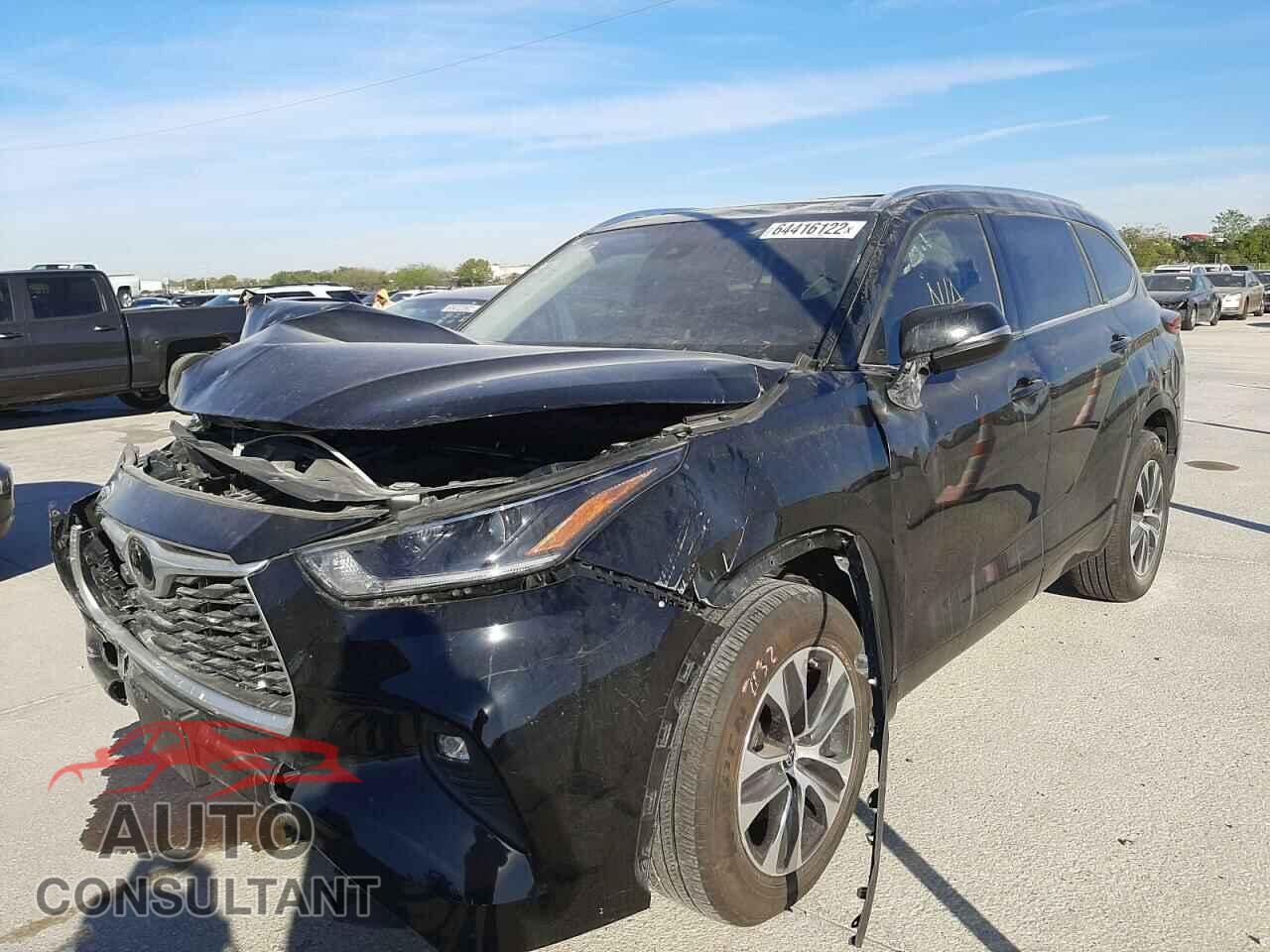 TOYOTA HIGHLANDER 2021 - 5TDGZRAH6MS040728