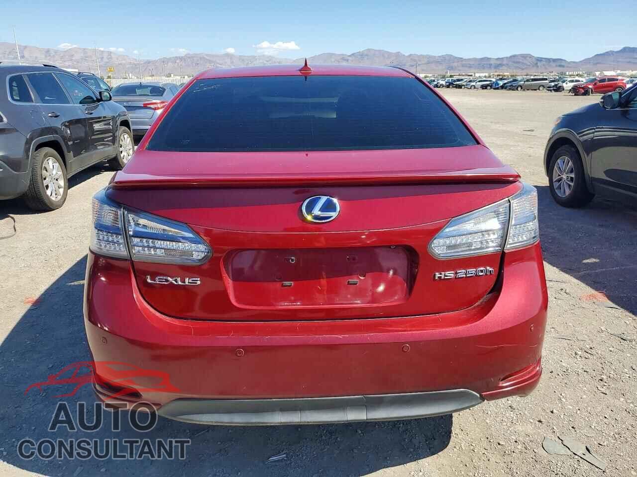 LEXUS HS 2010 - JTHBB1BAXA2013941
