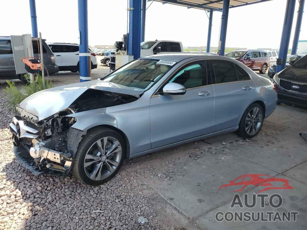 MERCEDES-BENZ C-CLASS 2017 - 55SWF4JB4HU185634