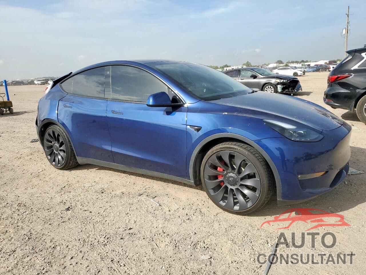 2023 tesla model y electric 7saygdef8pf646162