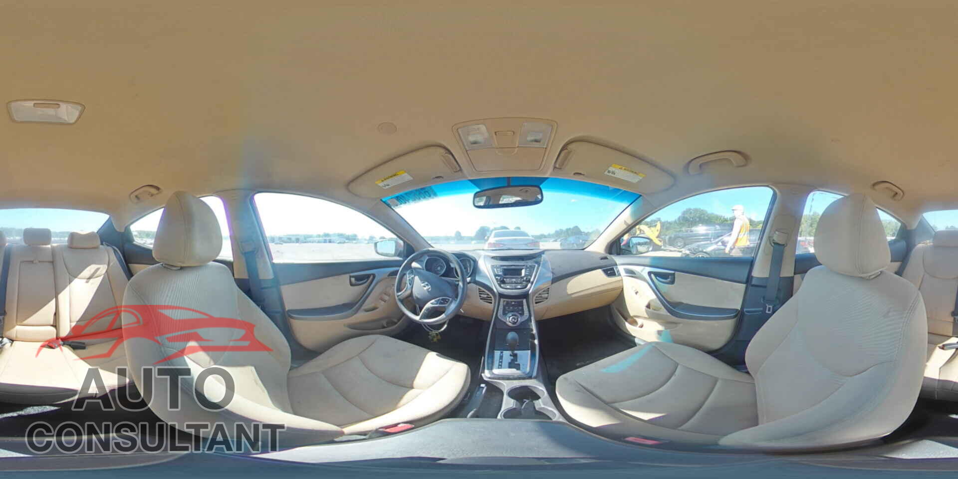 HYUNDAI ELANTRA 2013 - KMHDH4AE3DU865728