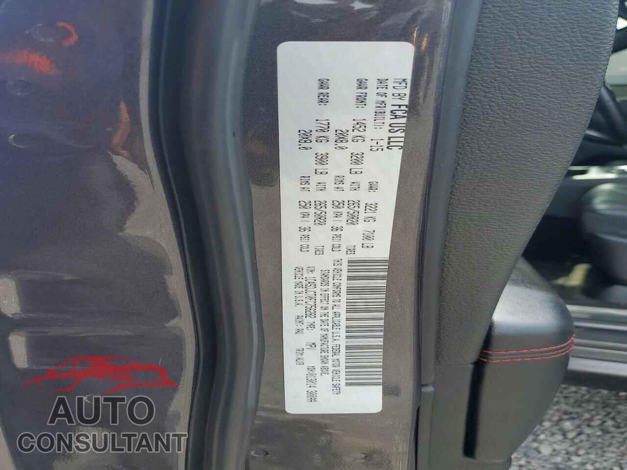 DODGE DURANGO 2015 - 1C4SDJCT0FC756282