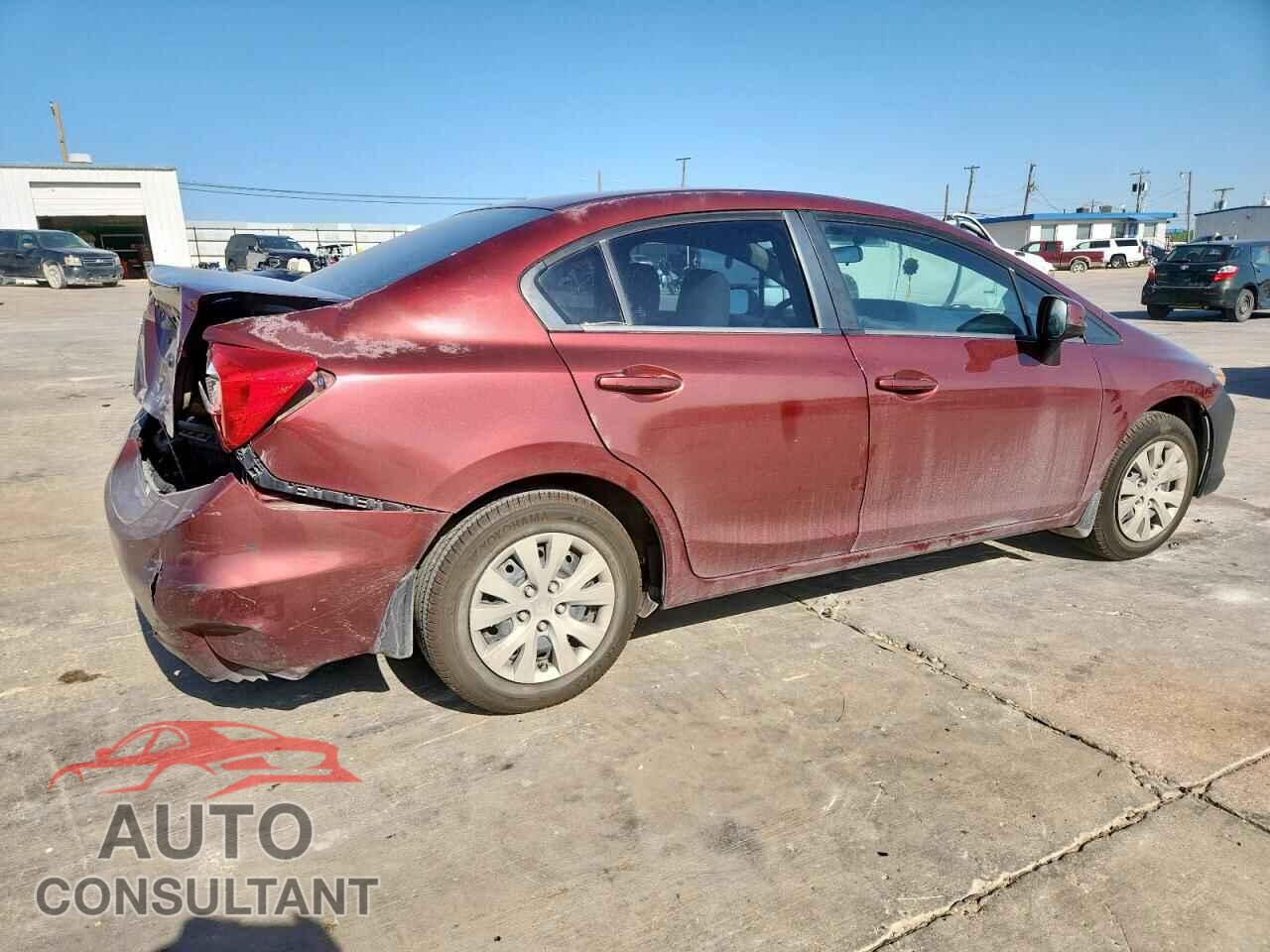 HONDA CIVIC 2012 - 2HGFB2F51CH596448