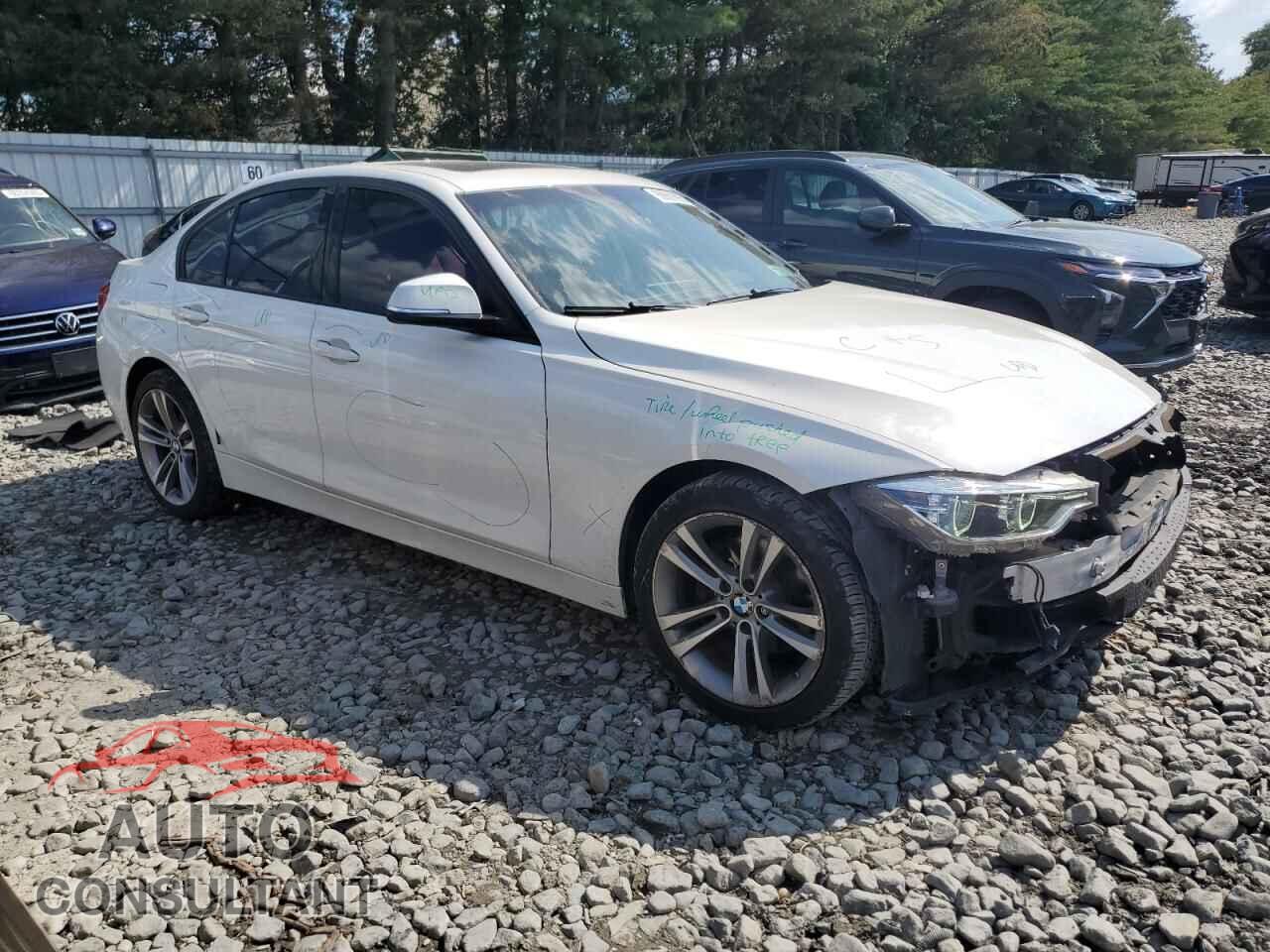 BMW 3 SERIES 2016 - WBA8E9G5XGNU29330