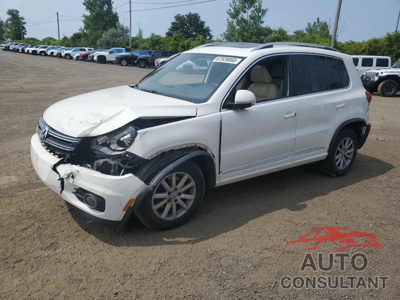 VOLKSWAGEN TIGUAN 2013 - WVGJV7AX6DW044934