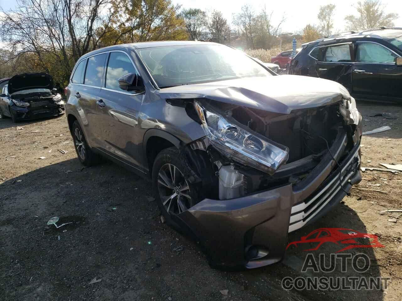 TOYOTA HIGHLANDER 2017 - 5TDZARFH4HS030715