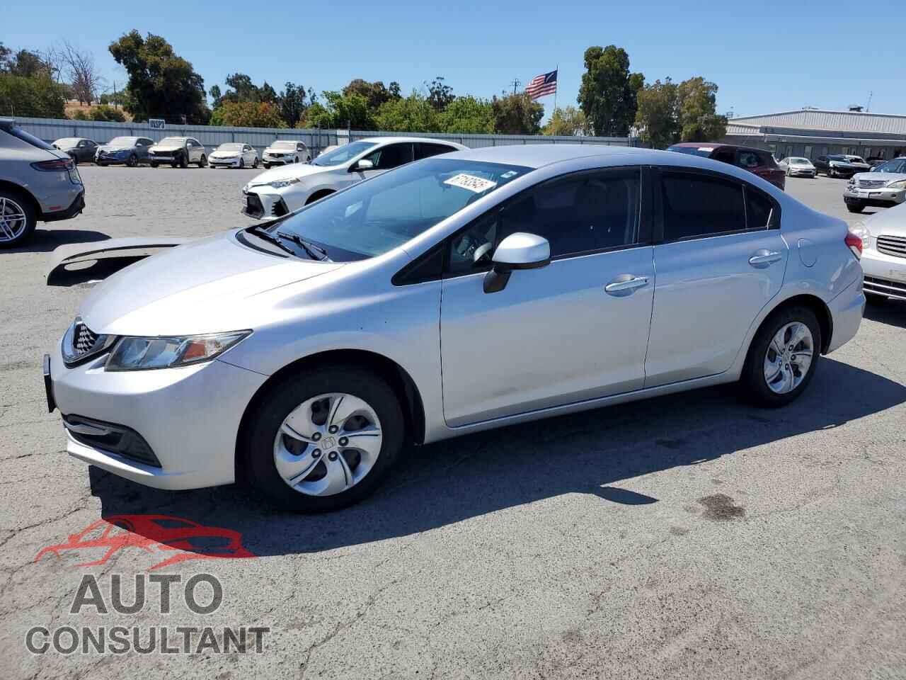HONDA CIVIC 2013 - 19XFB2F52DE256267
