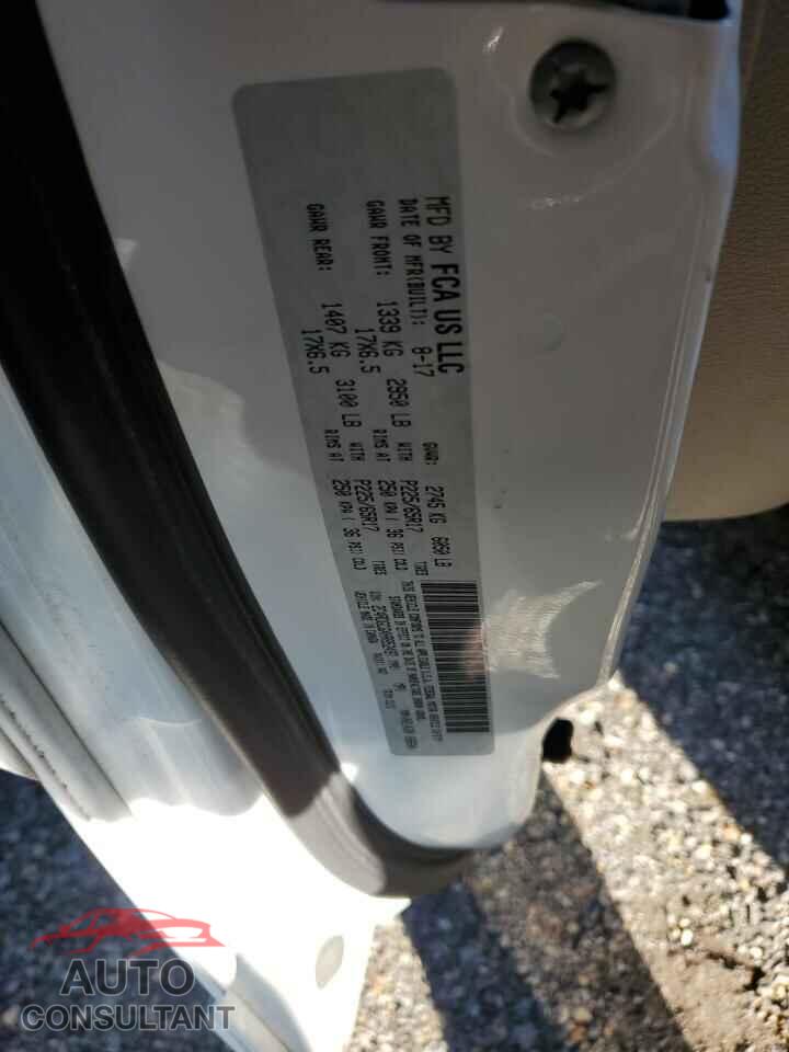 DODGE CARAVAN 2017 - 2C4RDGCGXHR852497