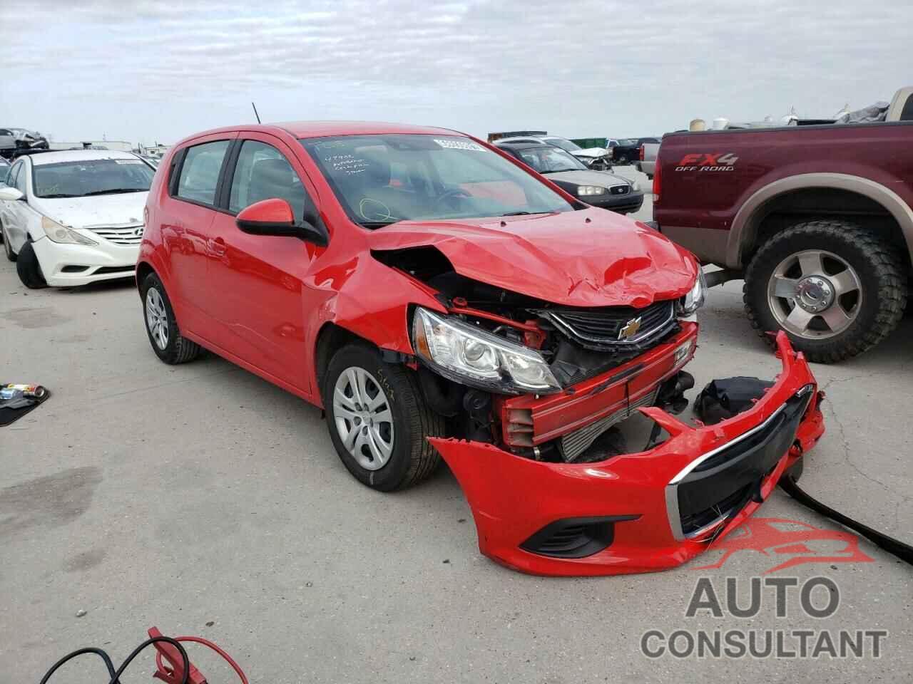 CHEVROLET SONIC 2020 - 1G1JG6SB1L4117108