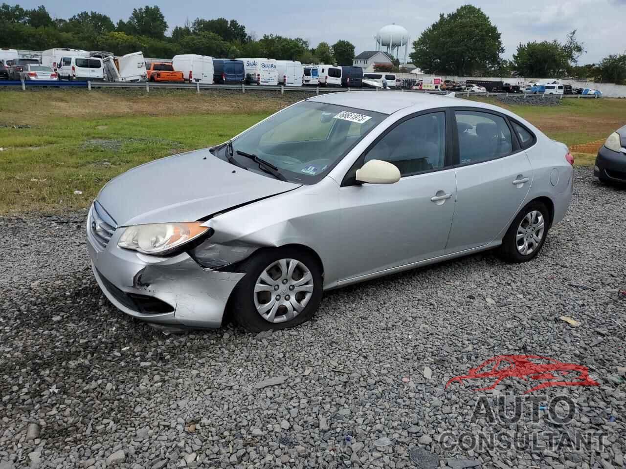 HYUNDAI ELANTRA 2010 - KMHDU4AD4AU188039