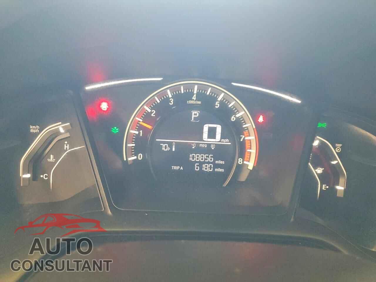HONDA CIVIC 2017 - 19XFC2F59HE020489