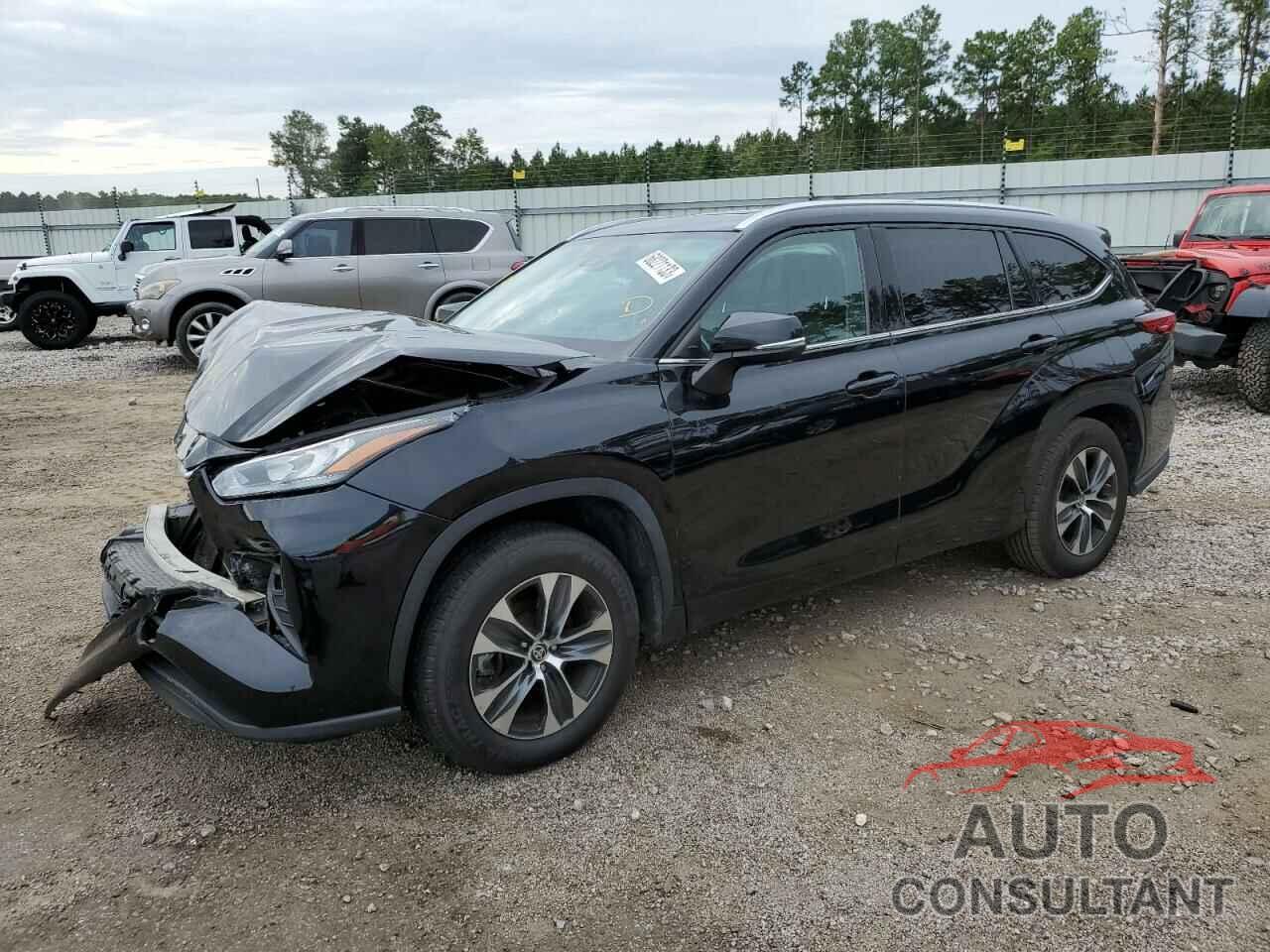 TOYOTA HIGHLANDER 2020 - 5TDGZRAH9LS501743