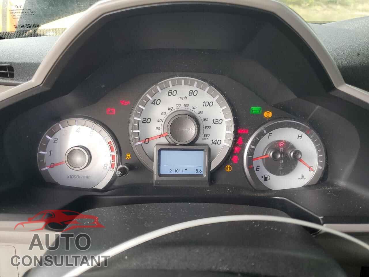 HONDA PILOT 2012 - 5FNYF3H96CB030373
