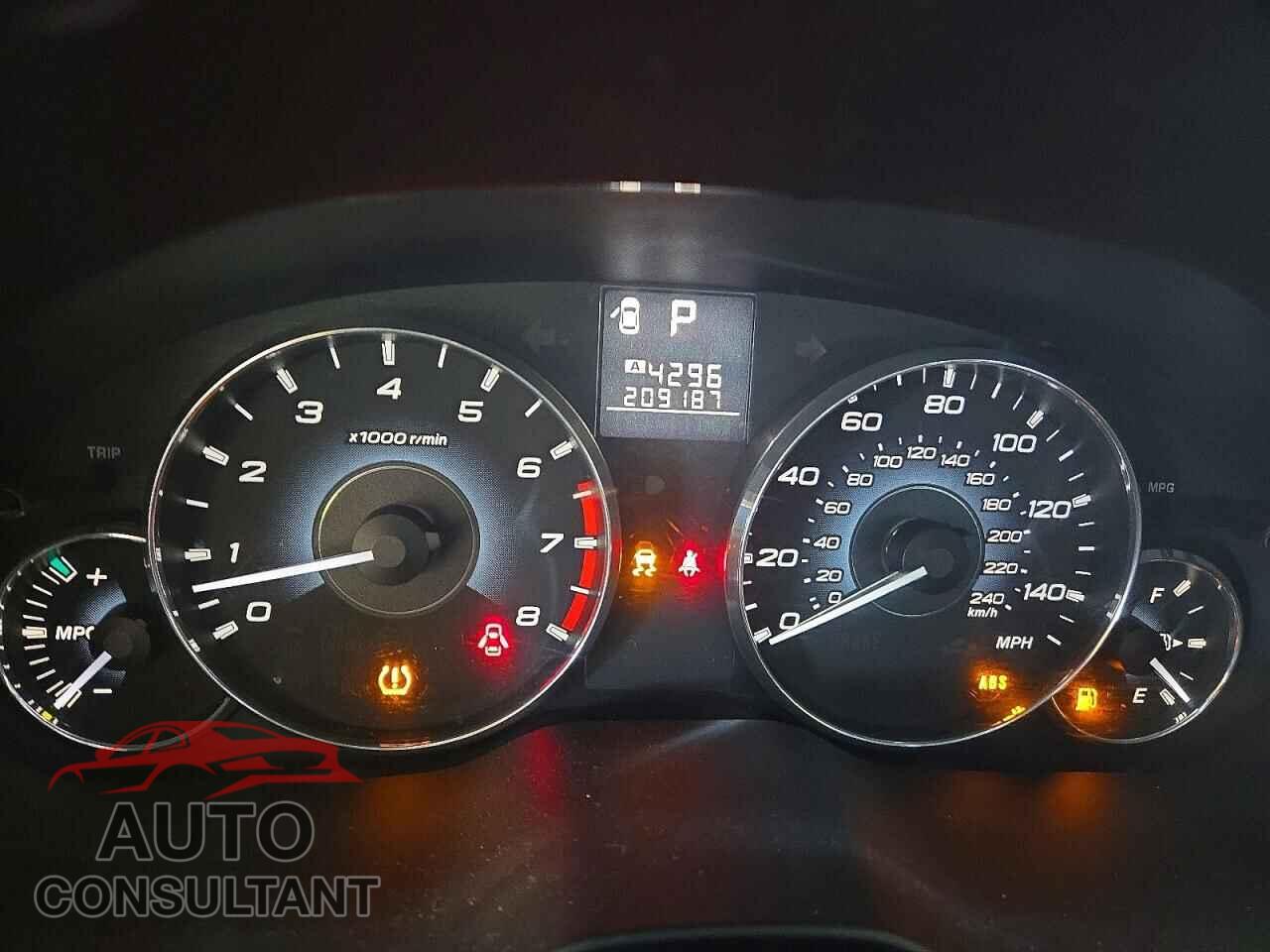 SUBARU OUTBACK 2011 - 4S4BRBKC6B3391377