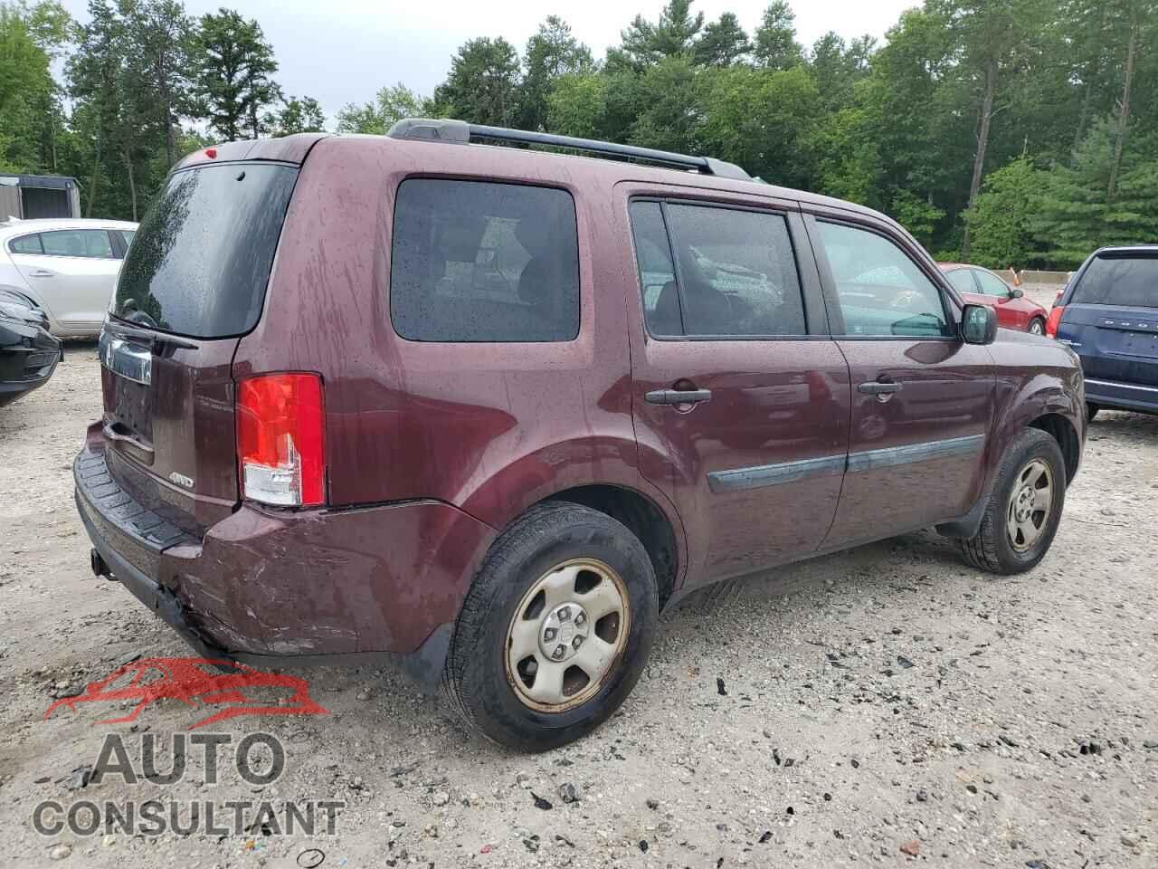 HONDA PILOT 2011 - 5FNYF4H25BB074680