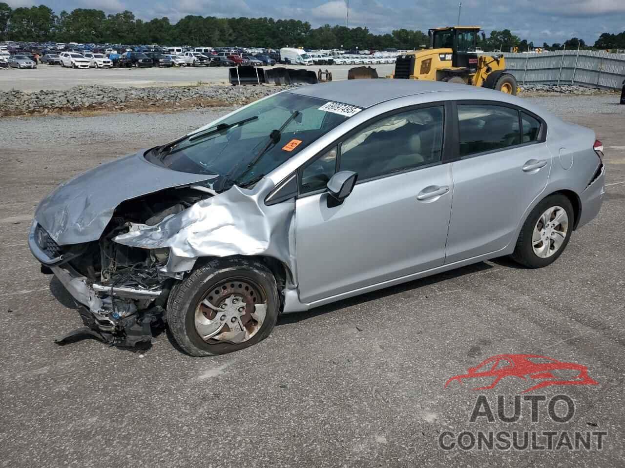 HONDA CIVIC 2013 - 2HGFB2F51DH546392