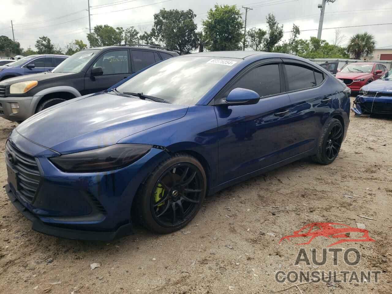 HYUNDAI ELANTRA 2018 - 5NPD84LF3JH335937