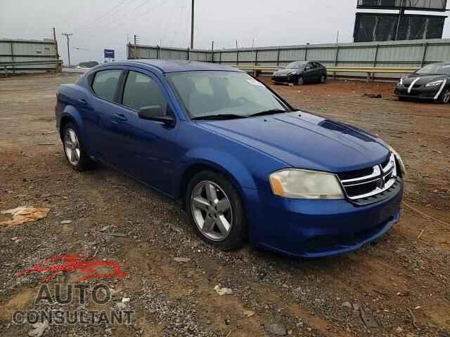 DODGE AVENGER 2013 - 1C3CDZAB2DN565403