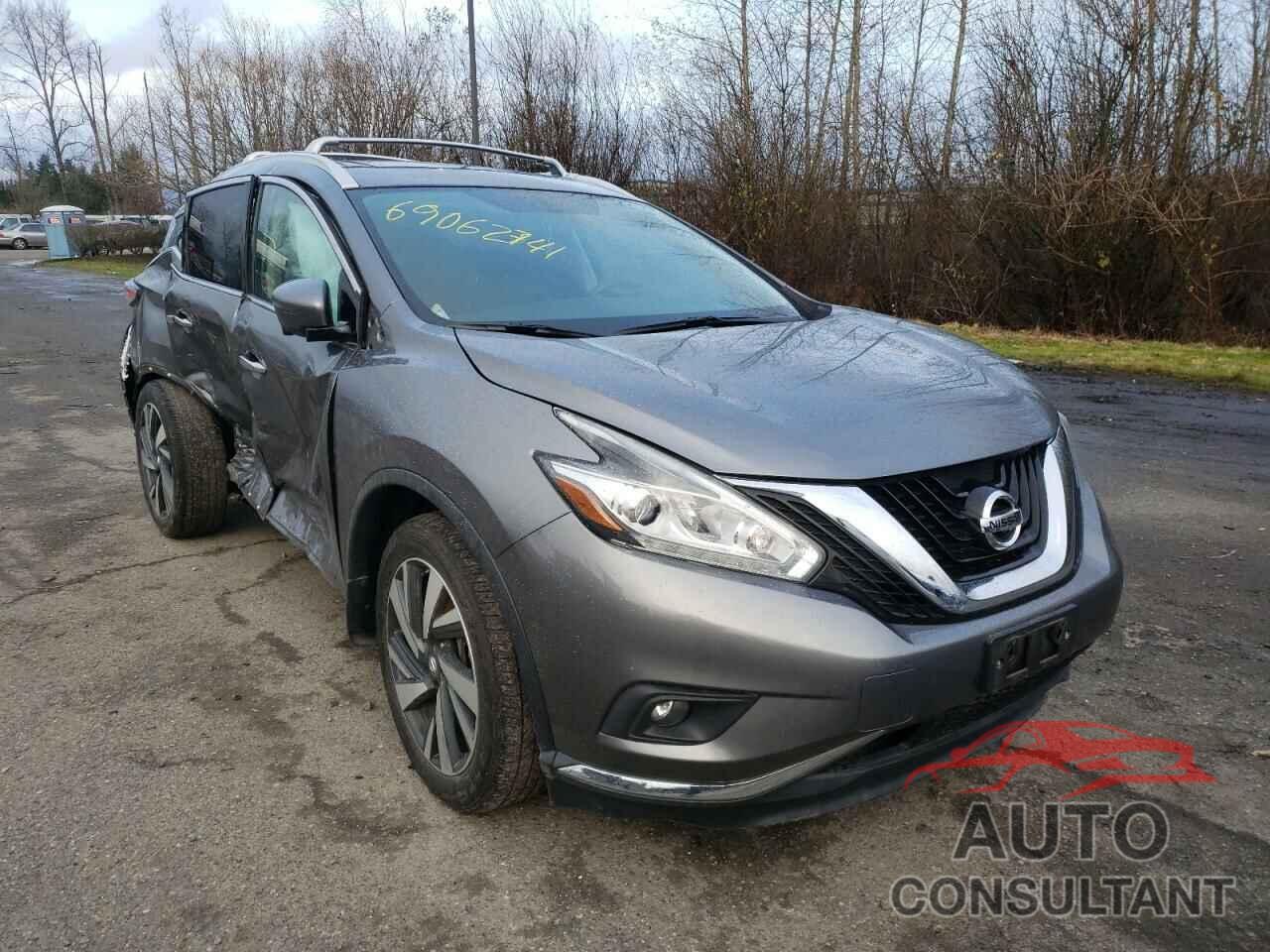 NISSAN MURANO 2018 - 5N1AZ2MH2JN103149