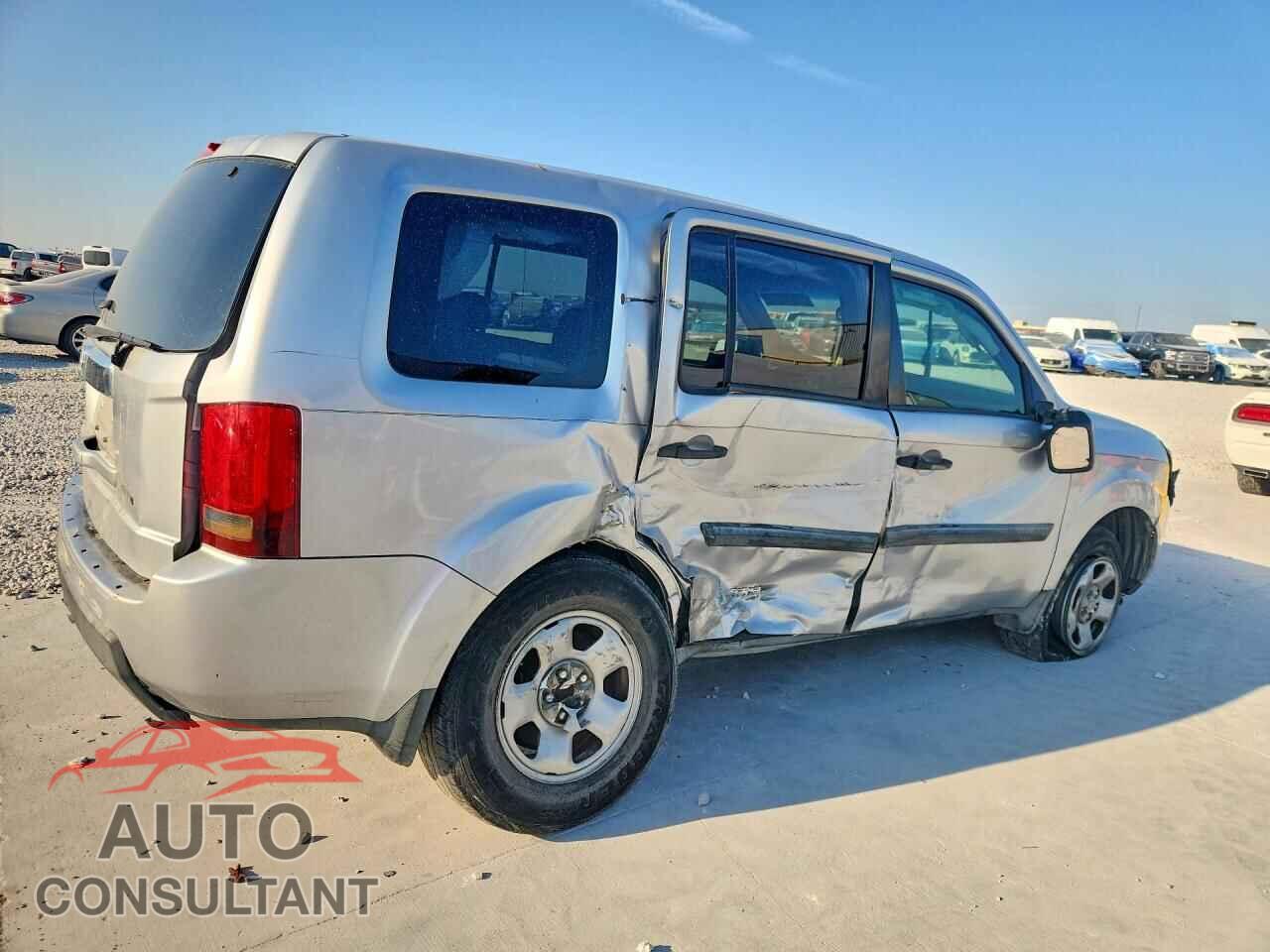 HONDA PILOT 2011 - 5FNYF3H24BB007689