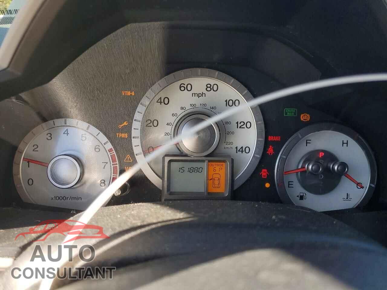HONDA PILOT 2009 - 5FNYF48589B039278