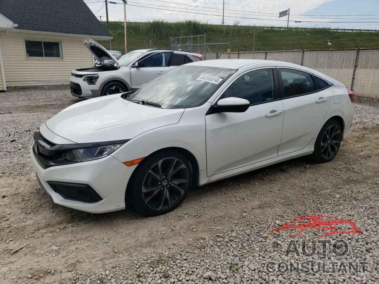 HONDA CIVIC 2021 - 2HGFC2F88MH537972