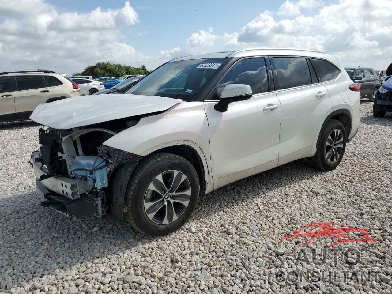 TOYOTA HIGHLANDER 2020 - 5TDGZRAH0LS505034