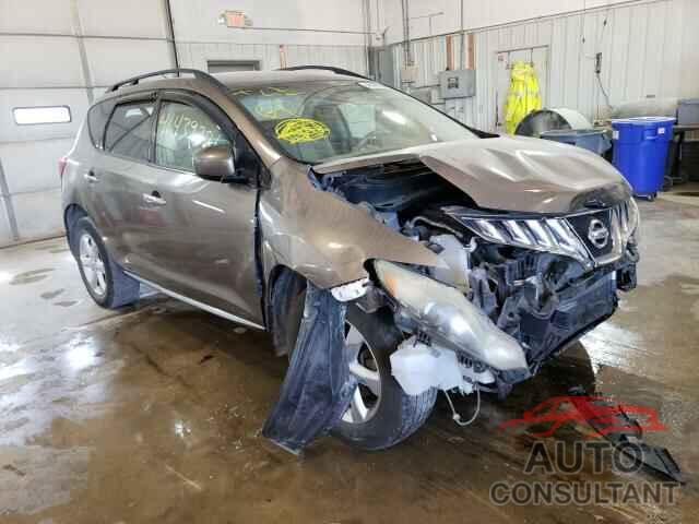 NISSAN MURANO 2009 - JN8AZ18W49W201276