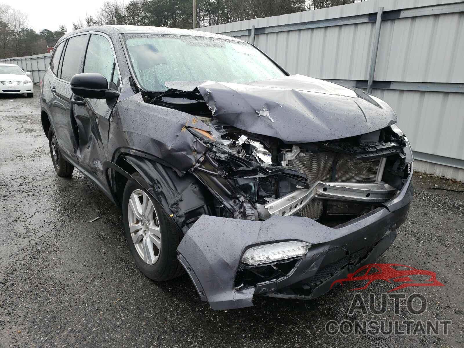 HONDA PILOT 2017 - 5FNYF5H17HB034879