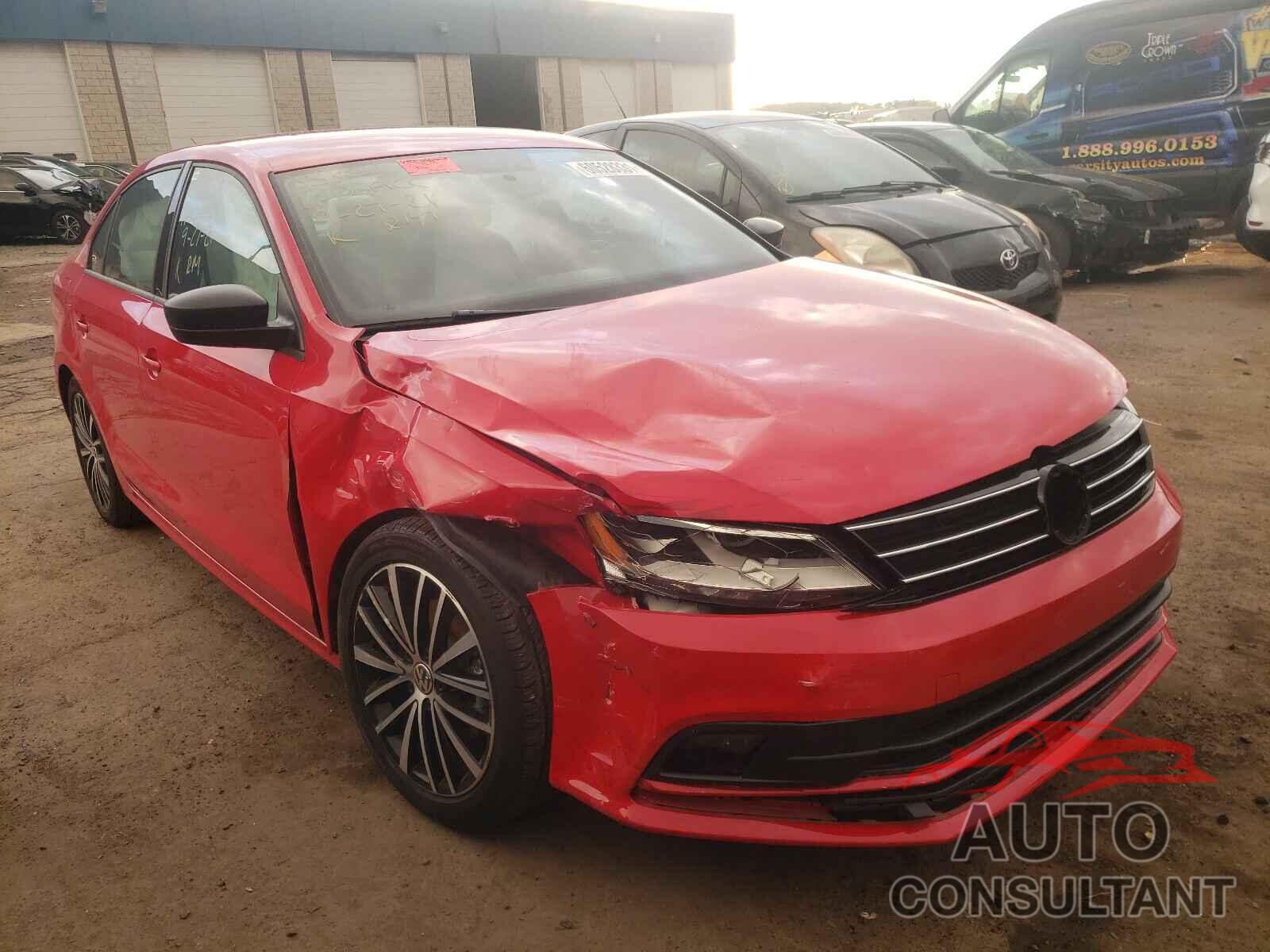VOLKSWAGEN JETTA 2016 - 3VWD17AJ1GM280854