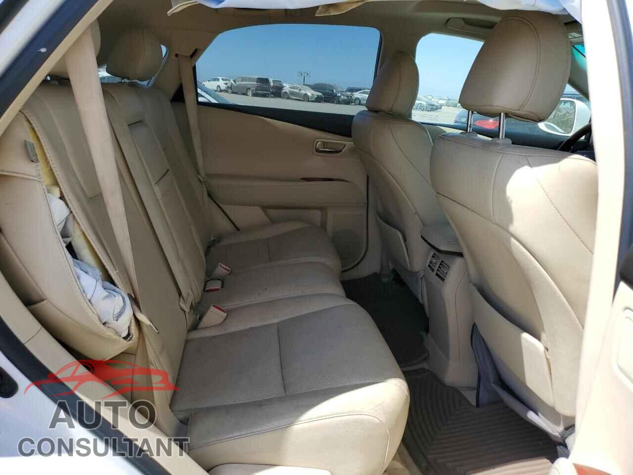 LEXUS RX350 2011 - 2T2BK1BA8BC093742