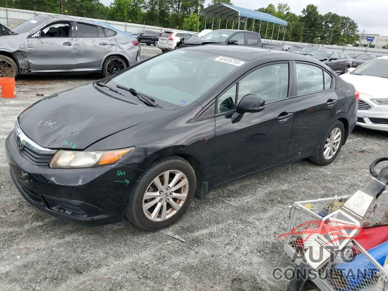 HONDA CIVIC 2012 - 19XFB2F9XCE306737