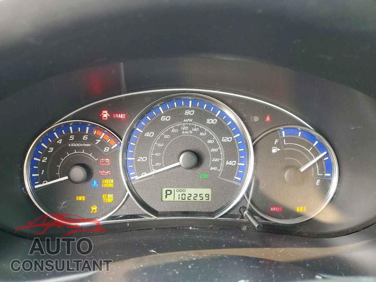 SUBARU FORESTER 2012 - JF2SHAEC4CH451711