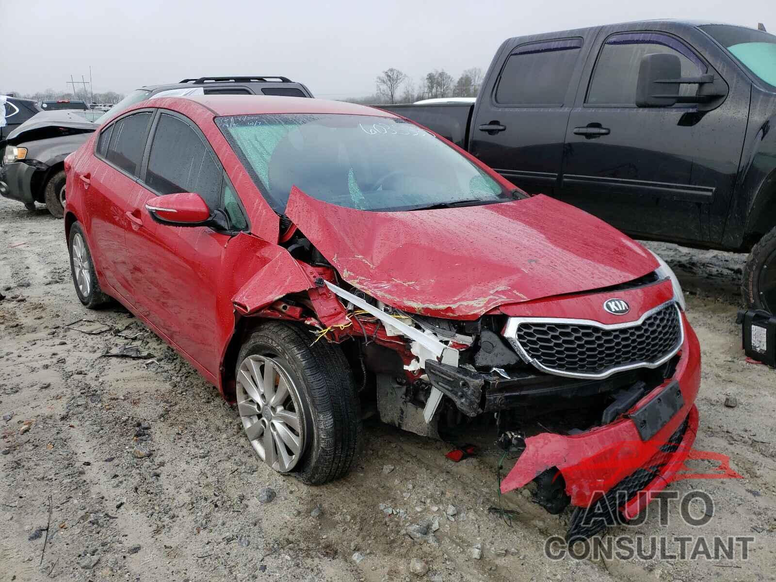 KIA FORTE 2016 - KNAFX4A67G5508749