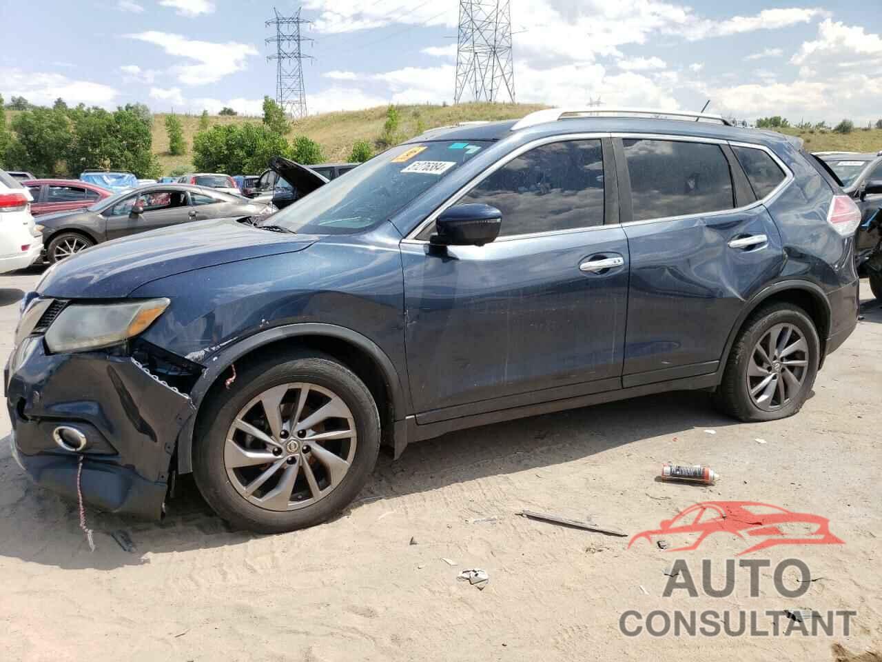 NISSAN ROGUE 2016 - 5N1AT2MVXGC749258