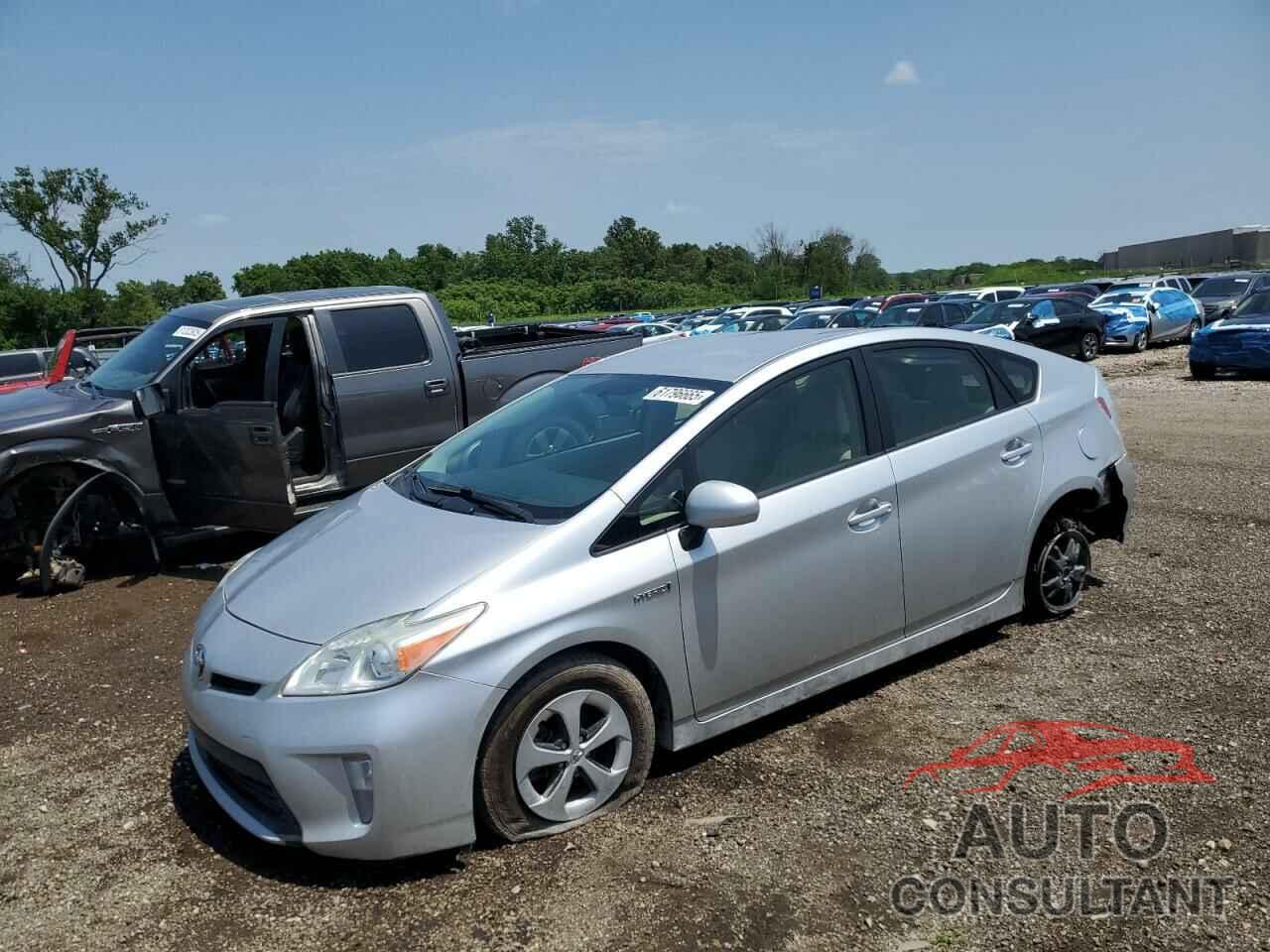 TOYOTA PRIUS 2012 - JTDKN3DU7C5477539
