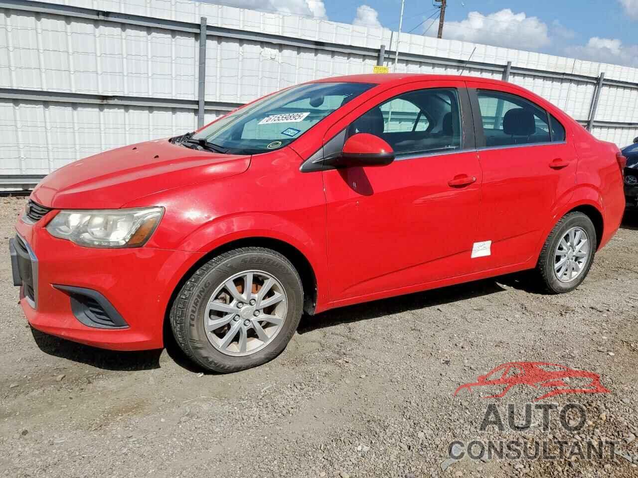 CHEVROLET SONIC 2017 - 1G1JD5SH2H4117715