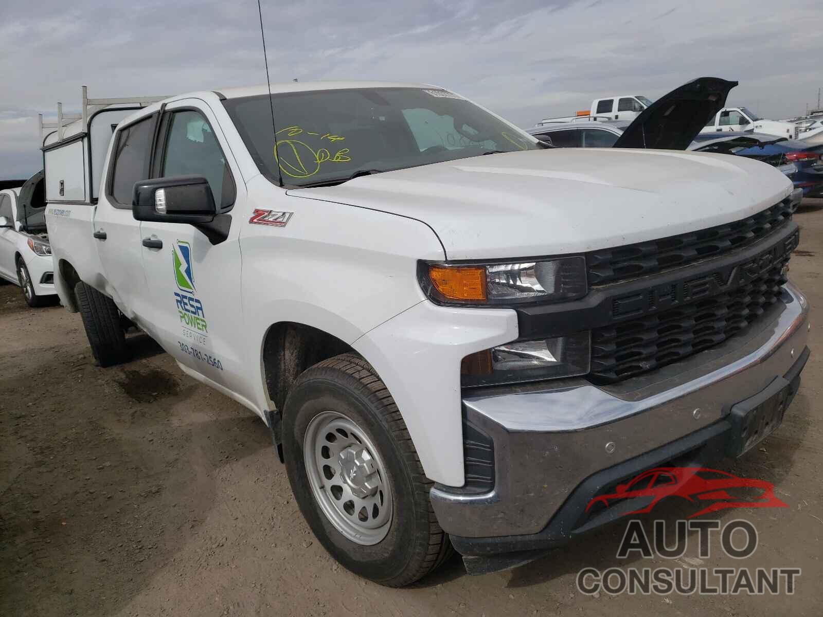 CHEVROLET SILVERADO 2019 - 3GCUYAEF7KG102570